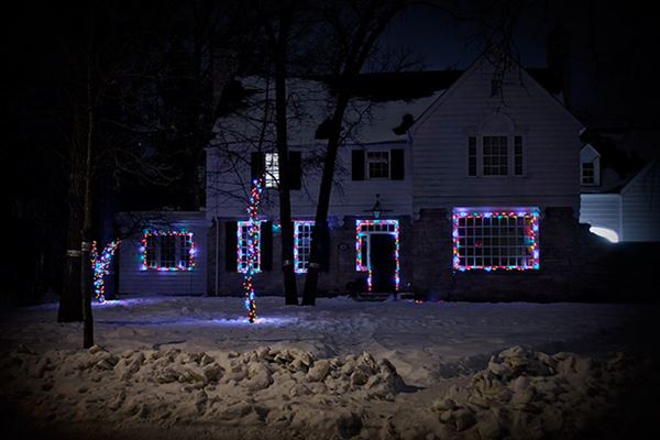 Winnipeg Homes at Christmas