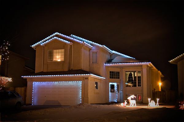 Winnipeg Homes at Christmas