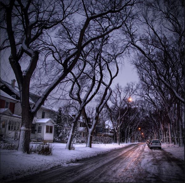 Winnipeg Homes at Christmas