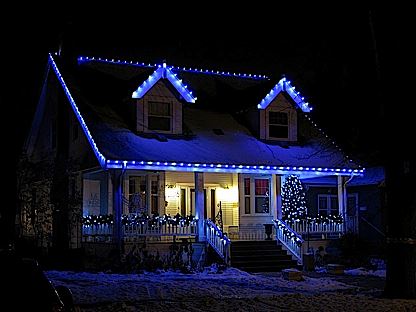Winnipeg Homes at Christmas