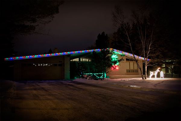 Winnipeg Homes at Christmas