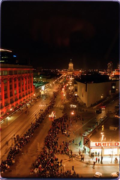 Winnipeg Homes at Christmas