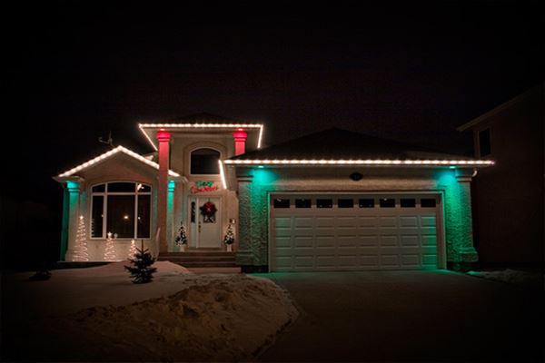 Winnipeg Homes at Christmas